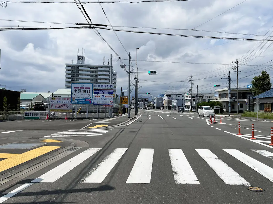 小澤歯科クリニック看板石田街道引き